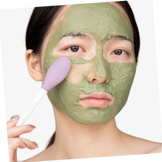 Double Headed Face Mask Brush -  Face Massager